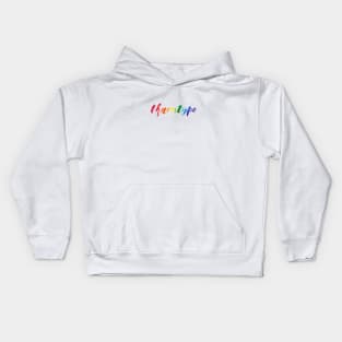 Rainbow TharnType Kids Hoodie